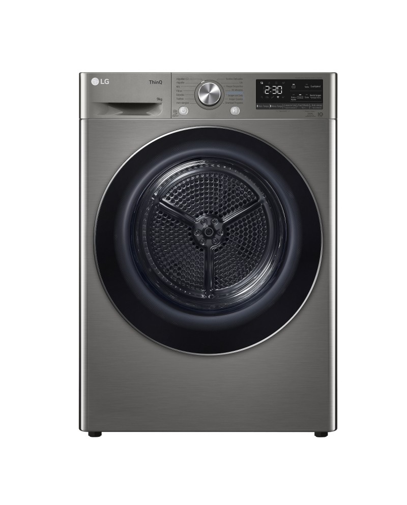 LG SECADOR ROUPA 9KG BOMBA CALOR INOX A+++ - RH90V9PV2N
