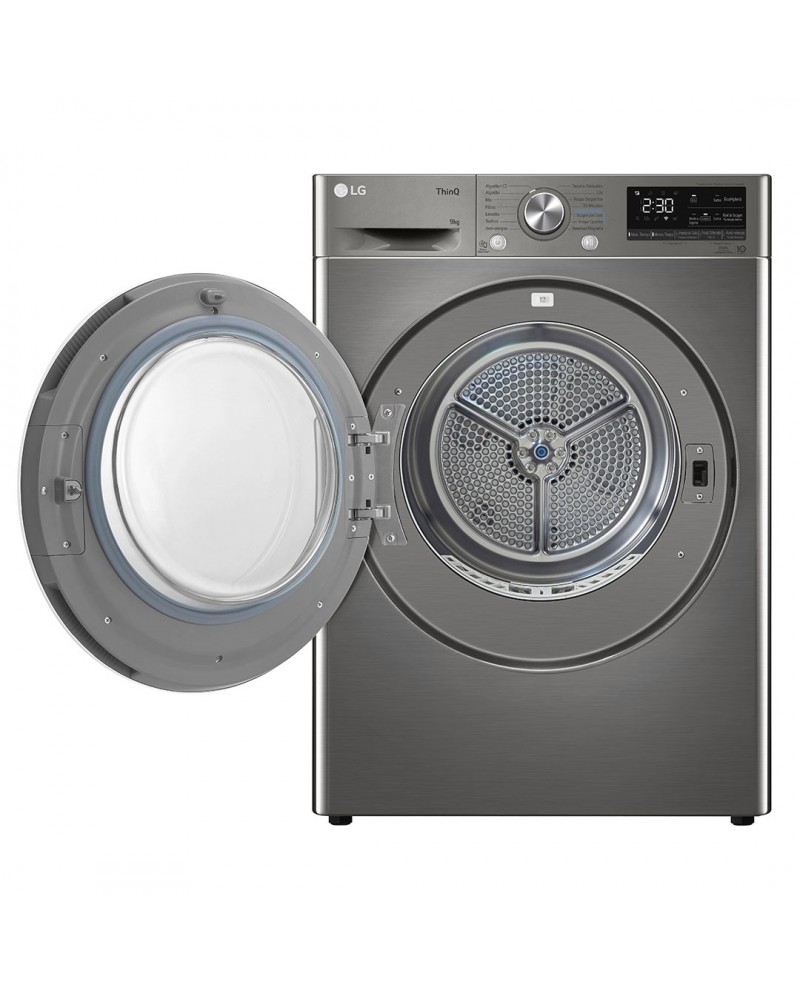 LG SECADOR ROUPA 9KG BOMBA CALOR INOX A+++ #6 - RH90V9PV2N