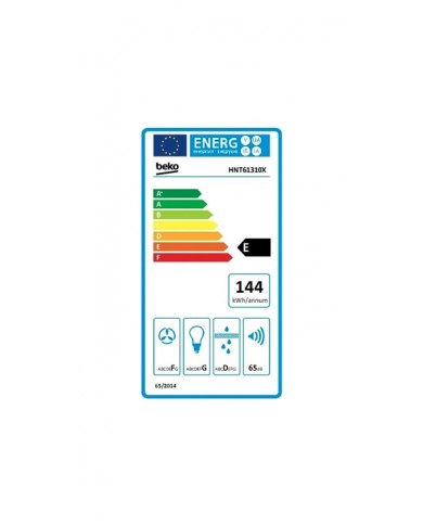 BEKO EXAUSTOR TELESCOPICO 60CM 3VELOC 483M3/H INOX E - HNT61310X BEKO EXAUSTOR TELESCOPICO 60CM 3VELOC 483M3/H INOX E - HNT61310X