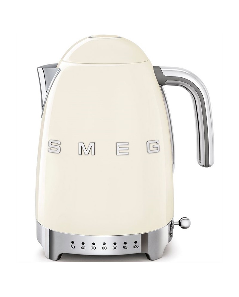 SMEG CHALEIRA ELECTRICA 1,7LT 2400W SERIE ANNI 50 CREME - KLF04CREU