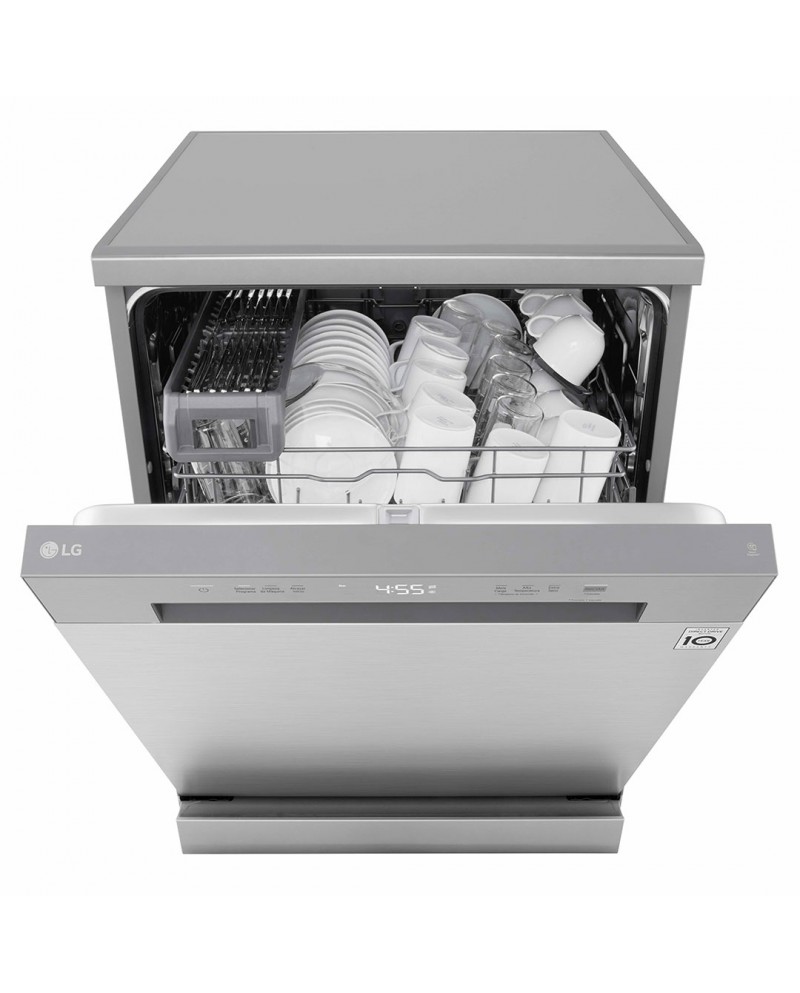 LG MAQUINA LOUÇA 7PROG 14TALHERES 2CESTOS INOX D #4 - DF142FV LG MAQUINA LOUÇA 7PROG 14TALHERES 2CESTOS INOX D #4 - DF142FV