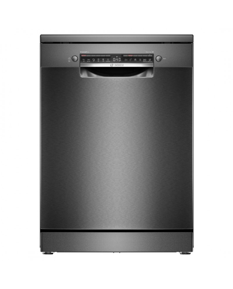 BOSCH MAQUINA LOUÇA 6ROG 14TALHERES PRETO INOX B - SMS4EMC06E