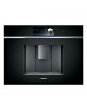 SIEMENS MAQUINA CAFE INTEGRAR 45CM VIDRO PRETO - CT718L1B0 SIEMENS MAQUINA CAFE INTEGRAR 45CM VIDRO PRETO - CT718L1B0