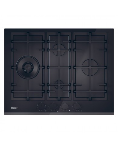 HAIER PLACA CRISTALGAS 65CM 4GAS VIDRO PRETO - HAVG5D4TB HAIER PLACA CRISTALGAS 65CM 4GAS VIDRO PRETO - HAVG5D4TB