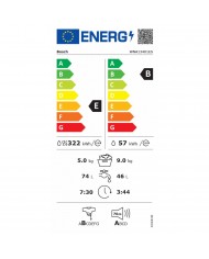 BOSCH MAQUINA LAVAR 9KG E SECAR 5KG 1400RT BRANCO E - WNA13401ES BOSCH MAQUINA LAVAR 9KG E SECAR 5KG 1400RT BRANCO E - WNA13401ES