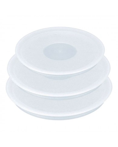 TEFAL 3TAMPAS HERMETICAS DE PLASTICO INGENIO 16/18/20CM - L9849002 TEFAL 3TAMPAS HERMETICAS DE PLASTICO INGENIO 16/18/20CM - L9849002