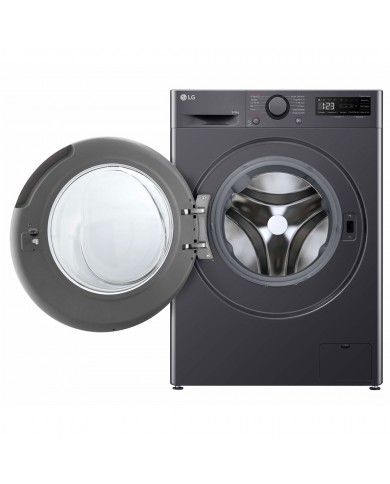 LG MAQUINA LAVAR 9KG E SECAR 6KG 1400RT AIDD STEAM PRETO A #3 - F4DR509S6M LG MAQUINA LAVAR 9KG E SECAR 6KG 1400RT AIDD STEAM PRETO A #3 - F4DR509S6M