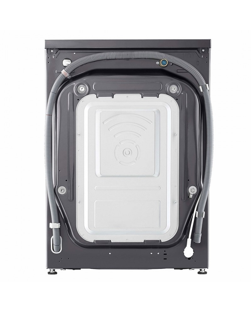 LG MAQUINA LAVAR 9KG E SECAR 6KG 1400RT AIDD STEAM PRETO A #8 - F4DR509S6M LG MAQUINA LAVAR 9KG E SECAR 6KG 1400RT AIDD STEAM PRETO A #8 - F4DR509S6M