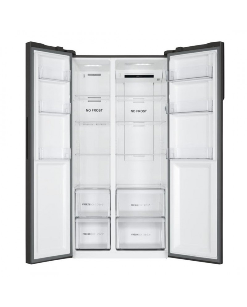 HAIER SIDE BY SIDE 1,77X0,90X0,65MT NF PRETO E #1 - HSR3918ENPB