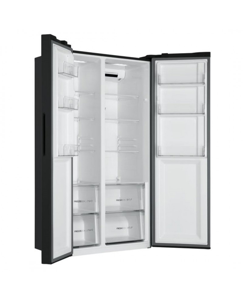 HAIER SIDE BY SIDE 1,77X0,90X0,65MT NF PRETO E #2 - HSR3918ENPB