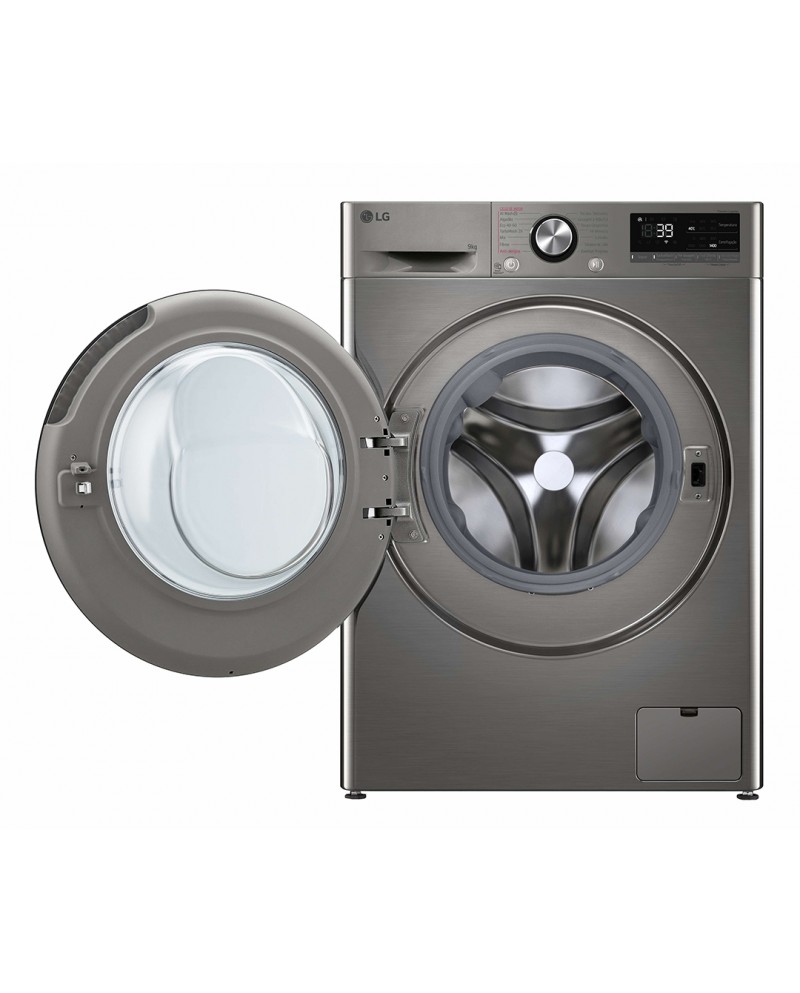 LG MAQUINA ROUPA 9KG 1400RT AI DD STEAM WIFI INOXA #3 - F4WR709SGS LG MAQUINA ROUPA 9KG 1400RT AI DD STEAM WIFI INOXA #3 - F4WR709SGS