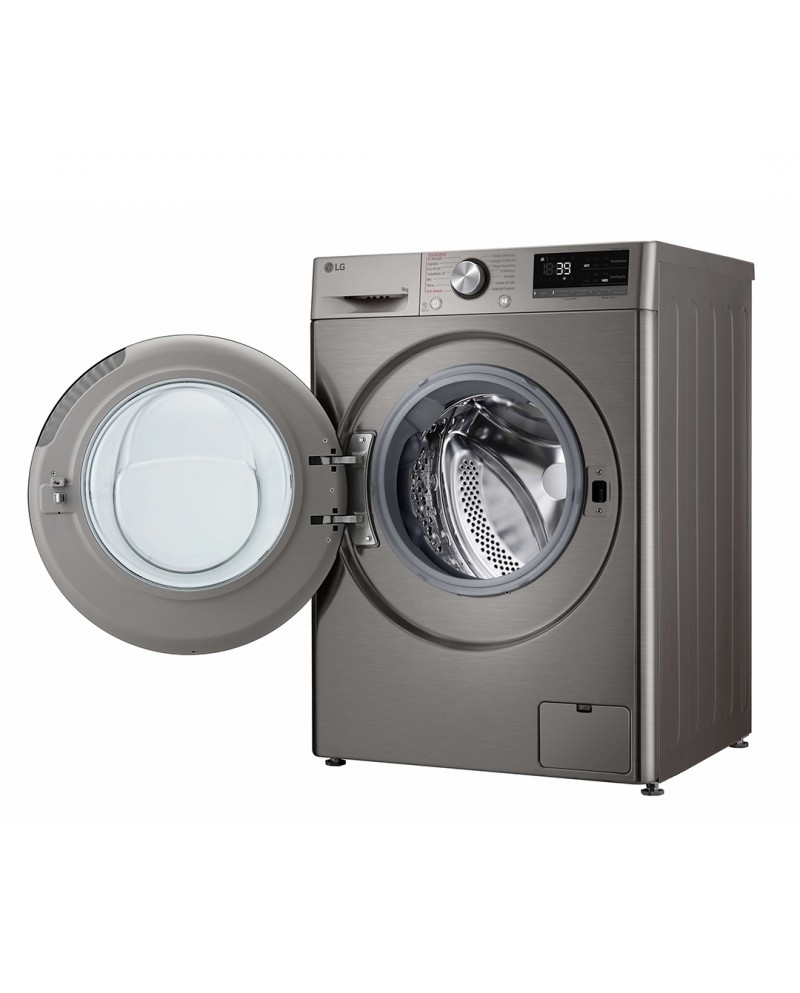 LG MAQUINA ROUPA 9KG 1400RT AI DD STEAM WIFI INOXA #6 - F4WR709SGS LG MAQUINA ROUPA 9KG 1400RT AI DD STEAM WIFI INOXA #6 - F4WR709SGS