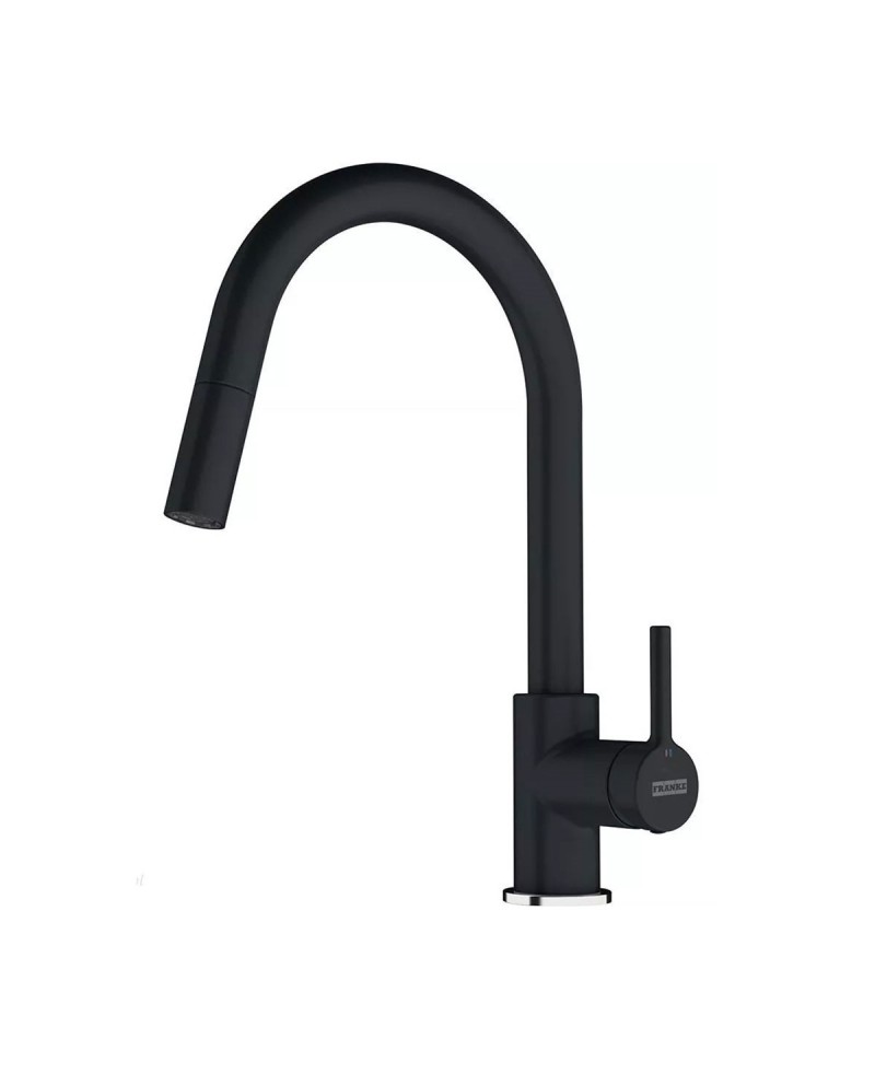 FRANKE MISTURADORA LINA DUCHE PRETO MATE - 1150626053