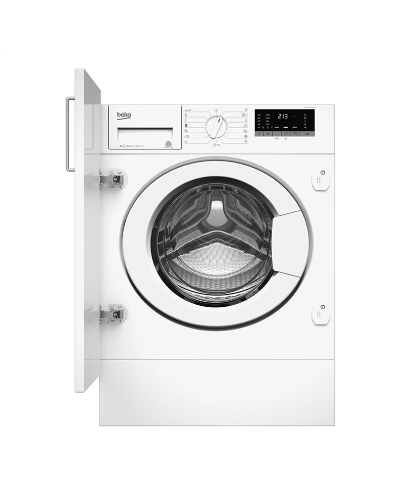BEKO MAQUINA ROUPA INT. 8KG 1200RT C - WITV8612XW0R