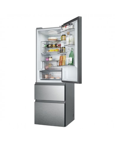 HAIER COMBINADO 1,85X0,595X0,667MT 3PT 360LT NF INOX C HAIER COMBINADO 1,85X0,595X0,667MT 3PT 360LT NF INOX C