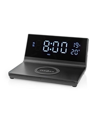NEDIS RADIO RELOGIO DESPERTADOR CARREGAMENTO S/FIO - WCACQ20BK NEDIS RADIO RELOGIO DESPERTADOR CARREGAMENTO S/FIO - WCACQ20BK