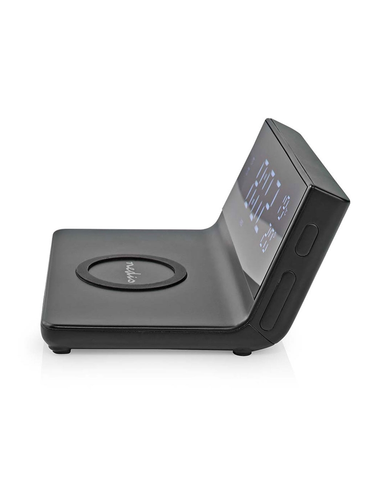 NEDIS RADIO RELOGIO DESPERTADOR CARREGAMENTO S/FIO #2 - WCACQ20BK NEDIS RADIO RELOGIO DESPERTADOR CARREGAMENTO S/FIO #2 - WCACQ20BK