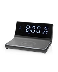 NEDIS RADIO RELOGIO DESPERTADOR CARREGAMENTO S/FIO #6 - WCACQ20BK NEDIS RADIO RELOGIO DESPERTADOR CARREGAMENTO S/FIO #6 - WCACQ20BK