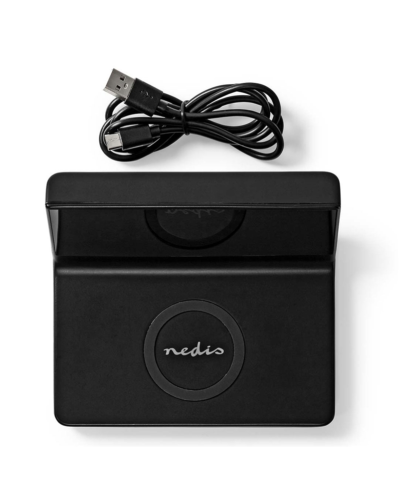 NEDIS RADIO RELOGIO DESPERTADOR CARREGAMENTO S/FIO #7 - WCACQ20BK NEDIS RADIO RELOGIO DESPERTADOR CARREGAMENTO S/FIO #7 - WCACQ20BK