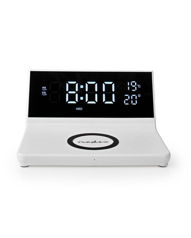 NEDIS RADIO RELOGIO DESPERTADOR CARREGAMENTO S/FIO #6 - WCACQ30BK NEDIS RADIO RELOGIO DESPERTADOR CARREGAMENTO S/FIO #6 - WCACQ30BK