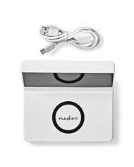 NEDIS RADIO RELOGIO DESPERTADOR CARREGAMENTO S/FIO #6 - WCACQ30BK