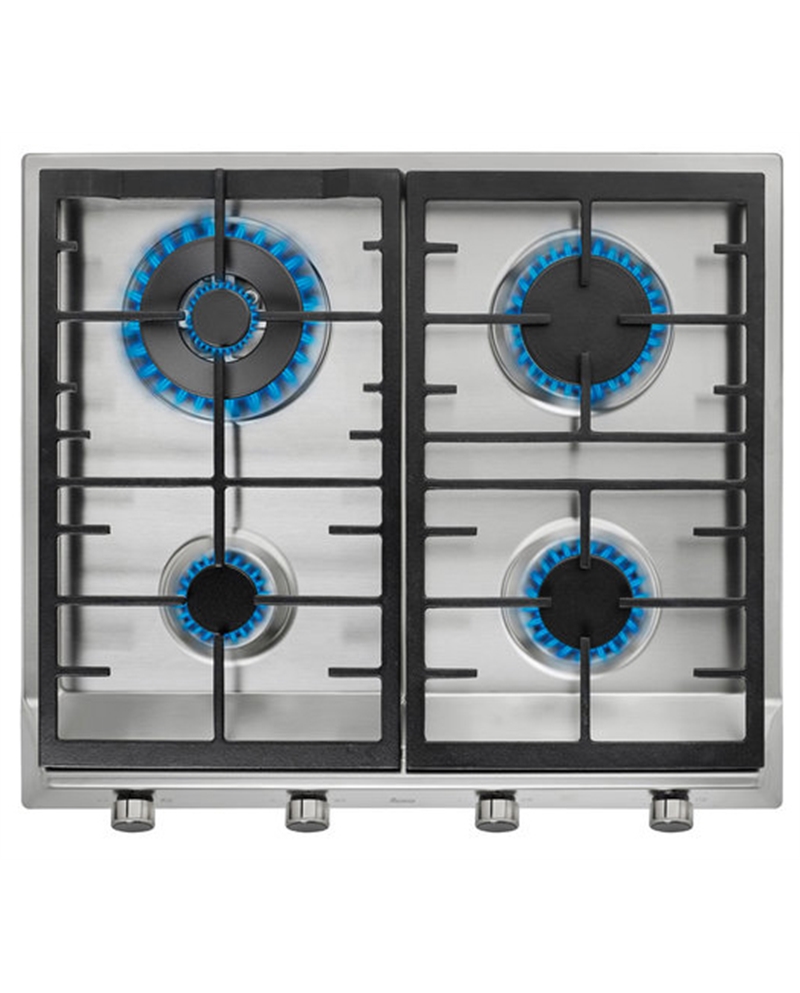 TEKA PLACA 4 GAS 60CMS AUTO-LOCK BUTC/ INJ.P/ GAS NAT - EX6014GAIALDRCIBTN