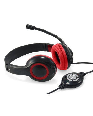 CONCEPTRONIC AUSCULTADORES CABO USB VERMELHO - CCHATSTARU2R CONCEPTRONIC AUSCULTADORES CABO USB VERMELHO - CCHATSTARU2R