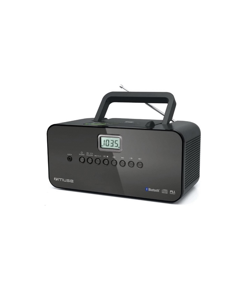 MUSE RADIO PORTATIL C/CD RADIO MW/FM BLUETOOTH - M22BT MUSE RADIO PORTATIL C/CD RADIO MW/FM BLUETOOTH - M22BT