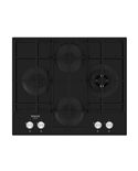 HOTPOINT PLACA 60CM CRISTALGAS VIDRO PRETO - HAGS62FBK HOTPOINT PLACA 60CM CRISTALGAS VIDRO PRETO - HAGS62FBK