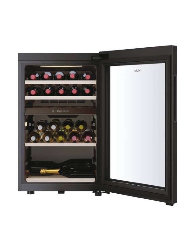 HAIER CAVE VINHO 42GAR. DUPLA ZONA WIFI 820x497x585CM G #1 - HWS42GDAU1 HAIER CAVE VINHO 42GAR. DUPLA ZONA WIFI 820x497x585CM G #1 - HWS42GDAU1