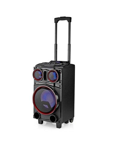NEDIS COLUNA PORTATIL BLUETOOTH P/FESTAS 120W BATERIA 5H MAX #6 - SPPT800BK NEDIS COLUNA PORTATIL BLUETOOTH P/FESTAS 120W BATERIA 5H MAX #6 - SPPT800BK