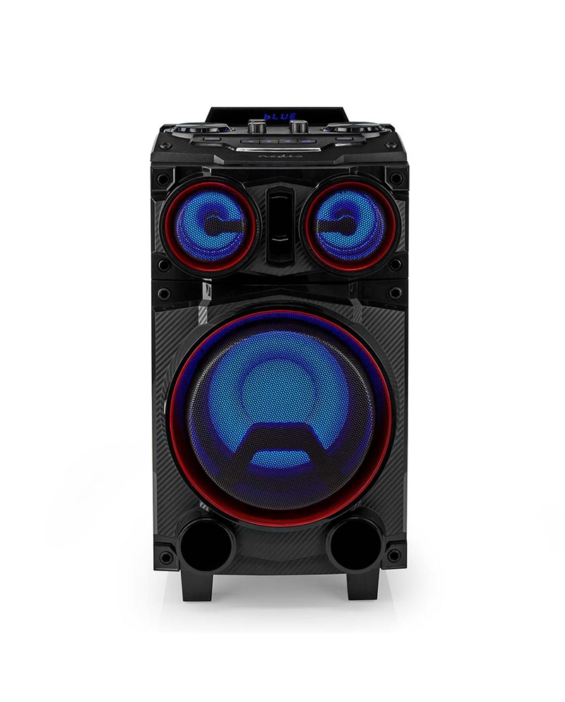 NEDIS COLUNA PORTATIL BLUETOOTH P/FESTAS 120W BATERIA 5H MAX #1 - SPPT800BK