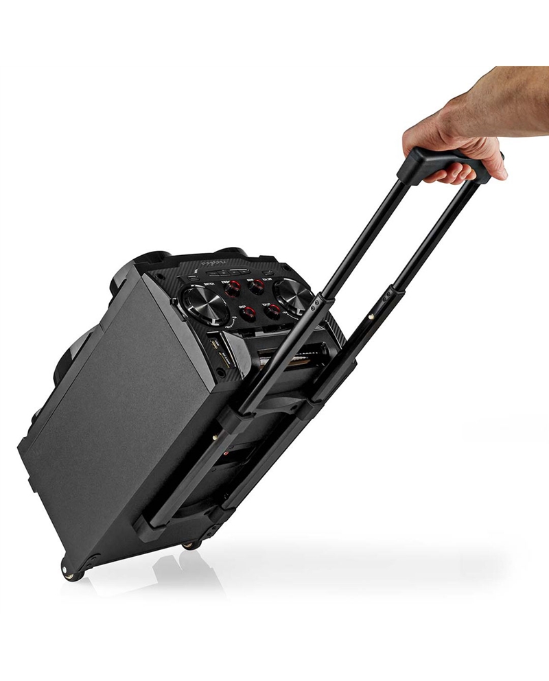 NEDIS COLUNA PORTATIL BLUETOOTH P/FESTAS 120W BATERIA 5H MAX #4 - SPPT800BK