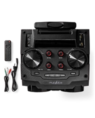 NEDIS COLUNA PORTATIL BLUETOOTH P/FESTAS 120W BATERIA 5H MAX #6 - SPPT800BK