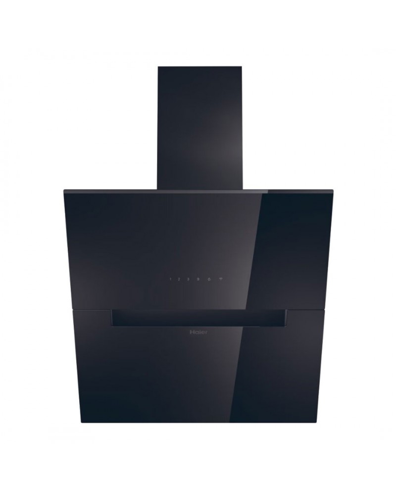 HAIER CHAMINE 60CM MAX 649M3/H VIDRO PRETO A++
