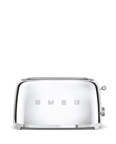 SMEG TORRADEIRA 950W SERIE ANNI 50 QUATRO TOSTAS CROMADO - TSF02SSEU SMEG TORRADEIRA 950W SERIE ANNI 50 QUATRO TOSTAS CROMADO - TSF02SSEU