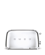 SMEG TORRADEIRA 950W SERIE ANNI 50 QUATRO TOSTAS CROMADO - TSF02SSEU