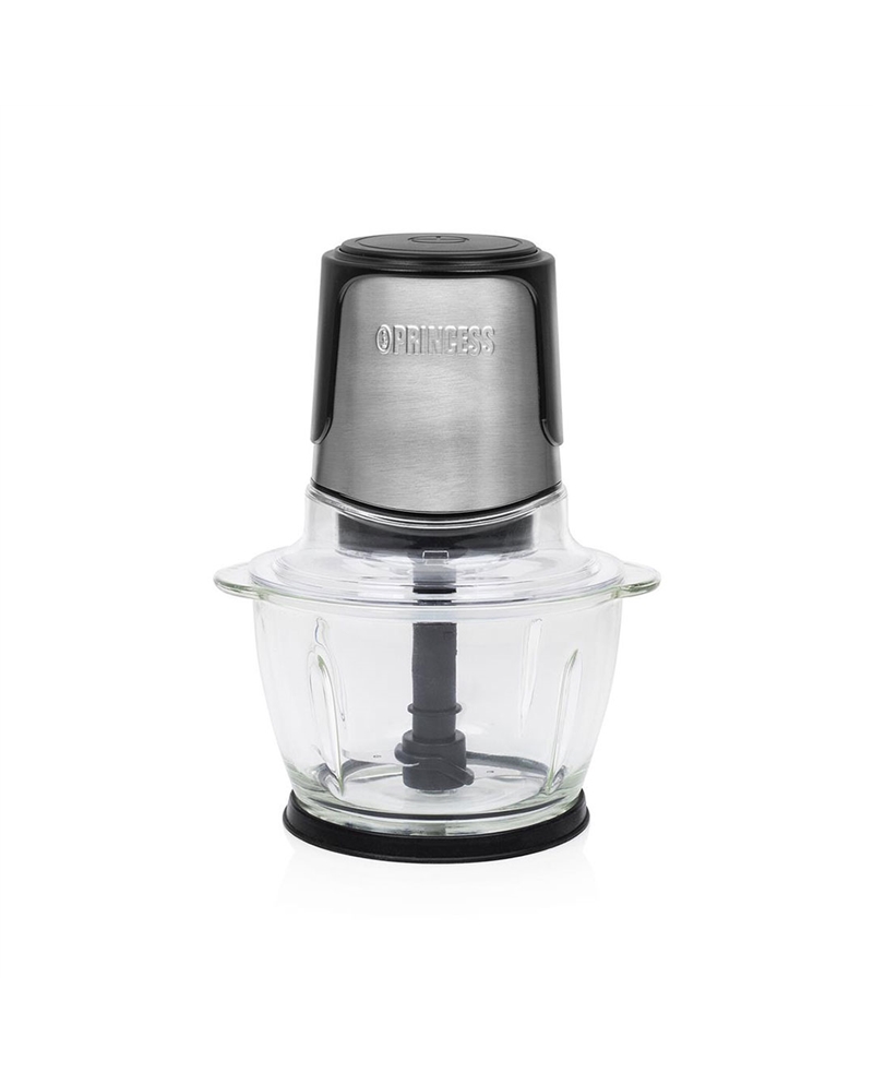 PRINCESS PICADORA 300W CAPACIDADE 1LT 2LAMINAS AÇO INOX - 221051