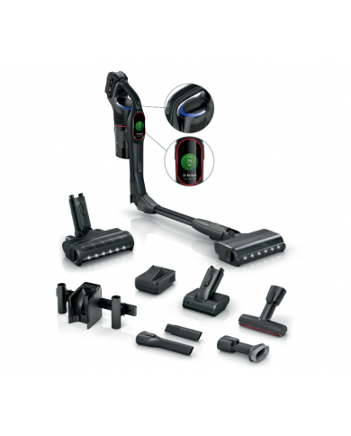 BOSCH ASPIRADOR VERTICAL S/FIOS 18V AUTONOMIA 100MIN