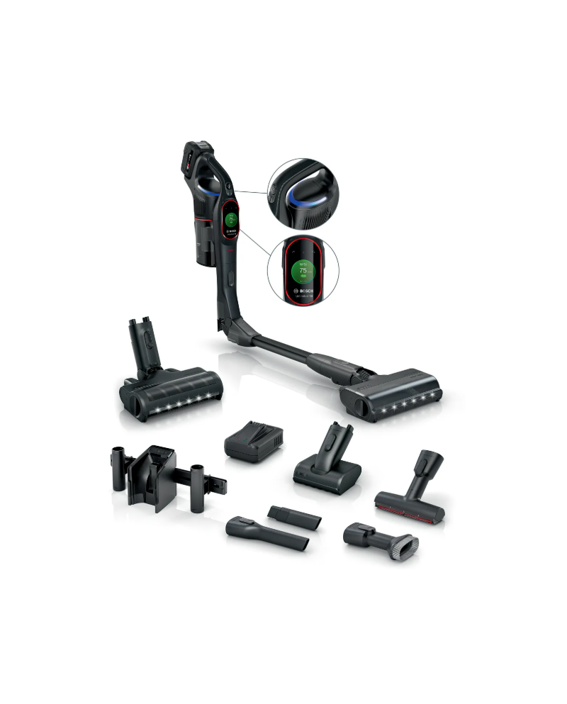 BOSCH ASPIRADOR VERTICAL S/FIOS 18V AUTONOMIA 100MIN BOSCH ASPIRADOR VERTICAL S/FIOS 18V AUTONOMIA 100MIN