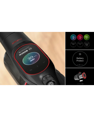 BOSCH ASPIRADOR VERTICAL S/FIOS 18V AUTONOMIA 100MIN BOSCH ASPIRADOR VERTICAL S/FIOS 18V AUTONOMIA 100MIN