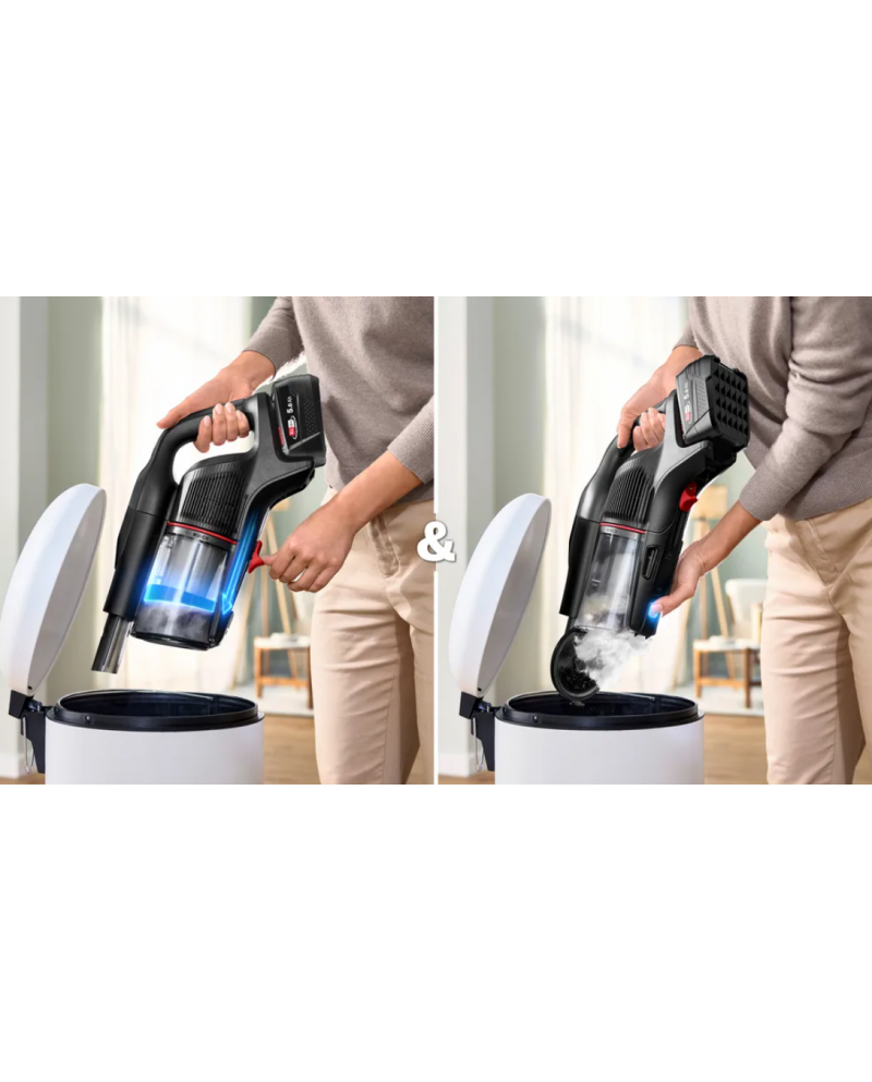 BOSCH ASPIRADOR VERTICAL S/FIOS 18V AUTONOMIA 100MIN BOSCH ASPIRADOR VERTICAL S/FIOS 18V AUTONOMIA 100MIN