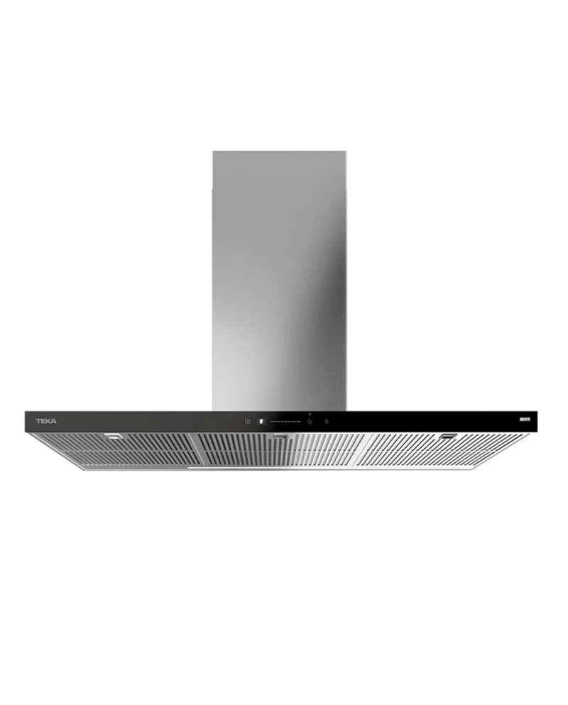 TEKA CHAMINE PAREDE 110CM HOBTOHOOD WIFI INOX/VIDRO PRETO - DHP118760SOS TEKA CHAMINE PAREDE 110CM HOBTOHOOD WIFI INOX/VIDRO PRETO - DHP118760SOS