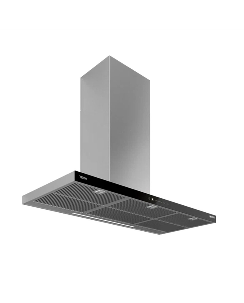 TEKA CHAMINE PAREDE 110CM HOBTOHOOD WIFI INOX/VIDRO PRETO - DHP118760SOS TEKA CHAMINE PAREDE 110CM HOBTOHOOD WIFI INOX/VIDRO PRETO - DHP118760SOS