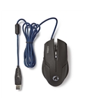 NEDIS RATO PARA JOGOS 6BOTOES USB 1600 - GMWD100BK NEDIS RATO PARA JOGOS 6BOTOES USB 1600 - GMWD100BK