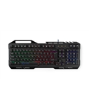 NEDIS TECLADO GAMING ILUMINAÇAO LED USB 2.0 - GKBD200BKUS NEDIS TECLADO GAMING ILUMINAÇAO LED USB 2.0 - GKBD200BKUS
