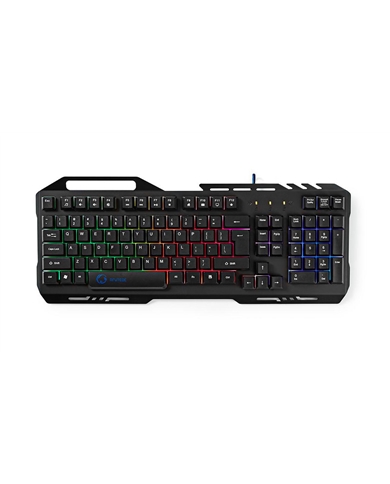 NEDIS TECLADO GAMING ILUMINAÇAO LED USB 2.0 - GKBD200BKUS NEDIS TECLADO GAMING ILUMINAÇAO LED USB 2.0 - GKBD200BKUS
