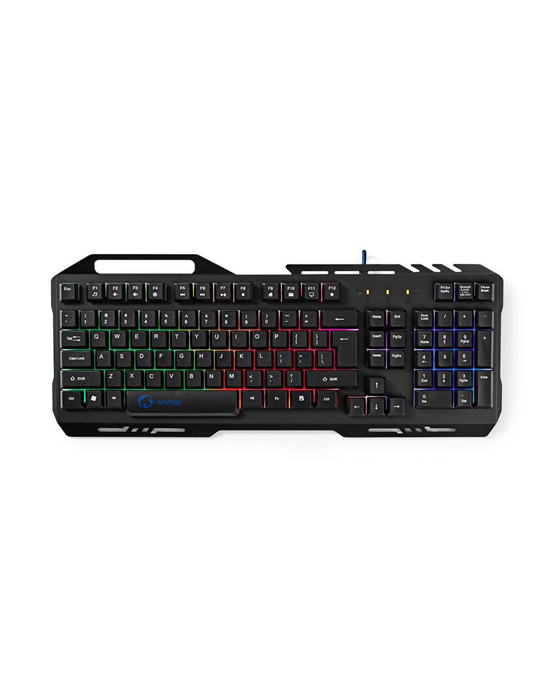 NEDIS TECLADO GAMING ILUMINAÇAO LED USB 2.0 - GKBD200BKUS NEDIS TECLADO GAMING ILUMINAÇAO LED USB 2.0 - GKBD200BKUS