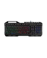 NEDIS TECLADO GAMING ILUMINAÇAO LED USB 2.0 - GKBD200BKUS NEDIS TECLADO GAMING ILUMINAÇAO LED USB 2.0 - GKBD200BKUS