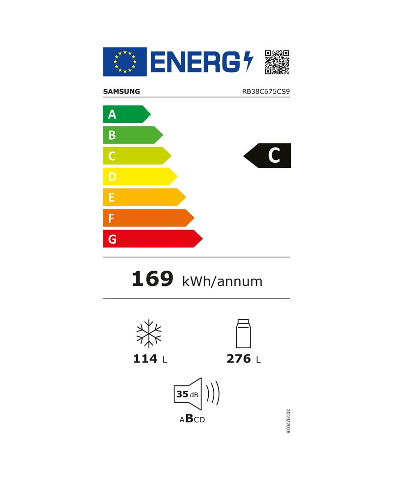 SAMSUNG COMBINADO 2,03X0,595X0,658MT NF 390LT INOX C #2 - RB38C675CS9EF SAMSUNG COMBINADO 2,03X0,595X0,658MT NF 390LT INOX C #2 - RB38C675CS9EF